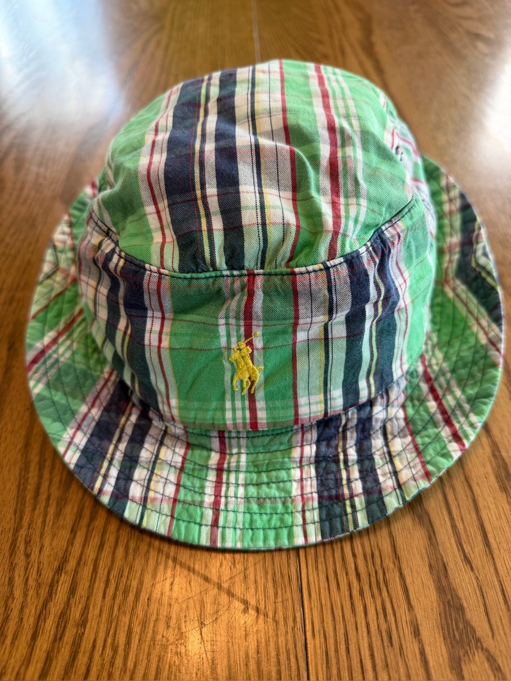 Polo Ralph Lauren Vintage Plaid Bucket Hat S/M